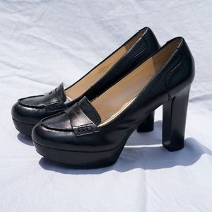 Marc Fisher MFKEEPS Platform Loafer in Black